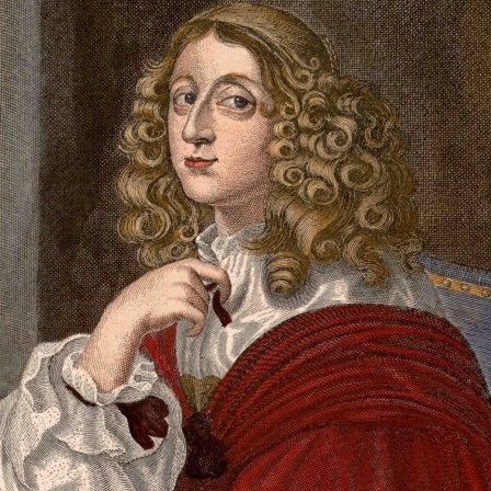 Ein Porträt der Königin Christine von Schweden.