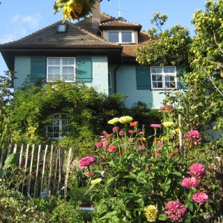 Der Garten von Hermann Hesse in Gaienhofen am Bodensee