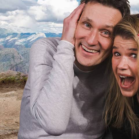 Anke Engelke und Kristian Thees