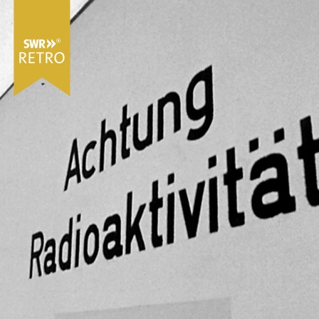 Schild mit der Aufschrift Achtung Radioaktivität