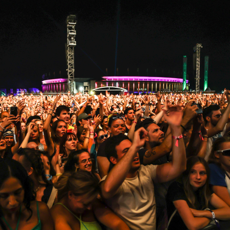 das Publikum beim Lollapalooza Festival (Quelle: IMAGO | Votos Roland Owsnitzki)