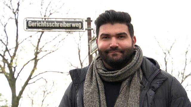 Hamzi Ismail am Gerichtsschreiberweg in Düsseldorf