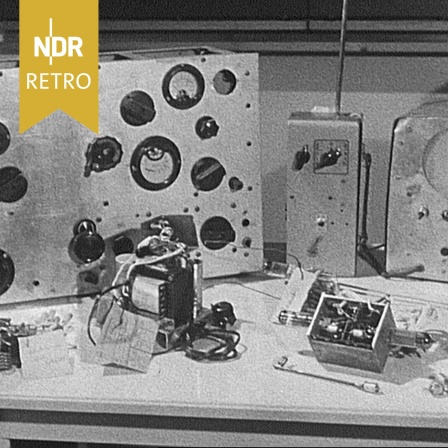 Ausstattung eines Amateurfunkers, 1960er Jahre.