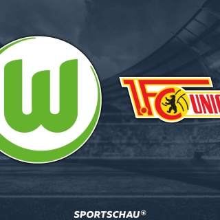 Logo VfL Wolfsburg gegen 1. FC Union Berlin