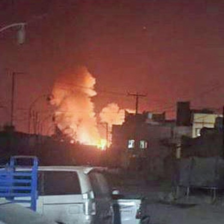 Die USA und Großbritannien haben in der Nacht "erfolgreich" Stellungen der vom Iran unterstützten Huthi-Rebellen in Sanaa (Jemen) angegriffen.