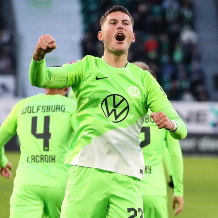 Jonas Wind vom VfL Wolfsburg