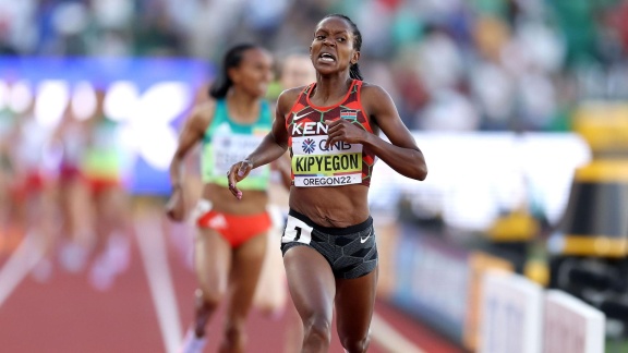 Sportschau - Kipyegon Siegt In Irrem Spurtrennen über 1.500 M