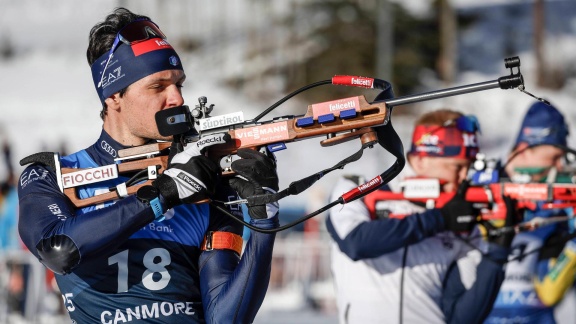Sportschau Wintersport - Biathlon-verfolgung Der Männer In Canmore - Die Zusammenfassung