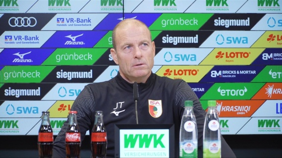 Sportschau Bundesliga - Augsburg-trainer Thorup - 'jeder Kann Jeden Schlagen'