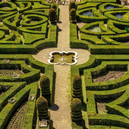 Renaissance-Gärten - Kunstwerk aus Himmel, Erde und Wasser