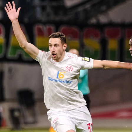 Mainzer Dominik Kohr in Aktion