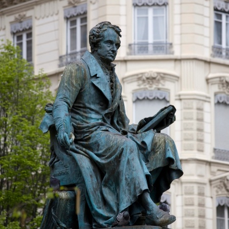 Denkmal für Andre-Marie Ampere in Lyon