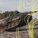 Bildmontage 11KM: "Leopard 2"-Kampfpanzer