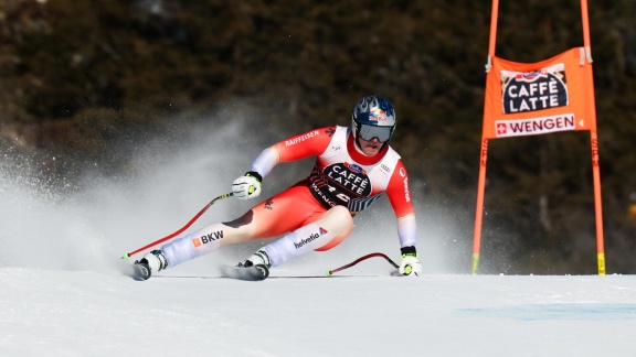 Sportschau Wintersport - Die Abfahrt In Wengen - Re-live Teil 2