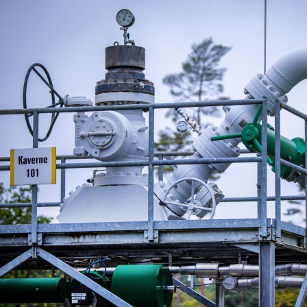 Erdgasspeicher der HanseWerk in Mecklenburg-Vorpommern