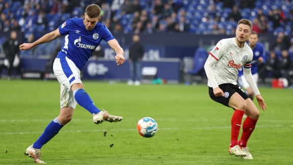 Sportschau - Trotz Terodde-tor: Schalke Nur Mit Remis Gegen Kiel