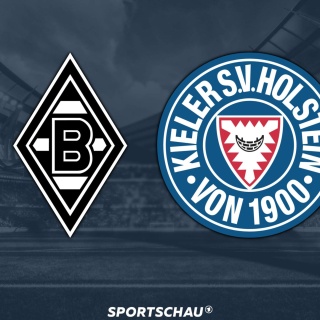 Logo Borussia Mönchengladbach gegen Holstein Kiel