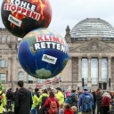 Klimastreik am 24.09.2021 in Berlin vor dem Reichstag.