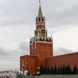 Der Kreml in Moskau, Regierungssitz der russischen Föderation