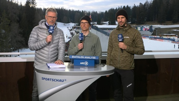 Sportschau Wintersport - Massenstart Der Männer In Lenzerheide - Analyse Und Stimmen