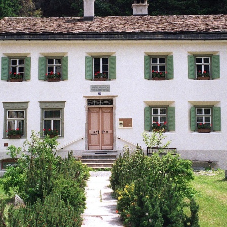 Das Friedrich-Nietzsche-Haus in Sils Maria im Engadin, 1998