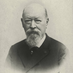 Ein gemaltes Portrait des Operettenkomponisten Franz von Suppè.