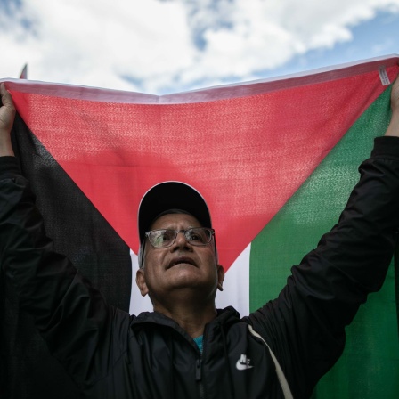 Demonstration zum Nakba-Tag in Montreal, Kanada (Bild: picture alliance/Anadolu/Amru Salahuddien)