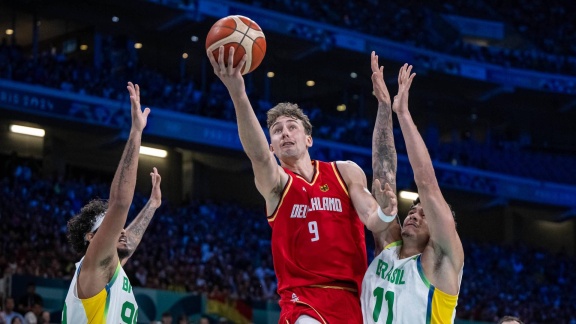 Sportschau Olympia 2024 - Basketball: Deutschland Gegen Brasilien - Die Zusammenfassung