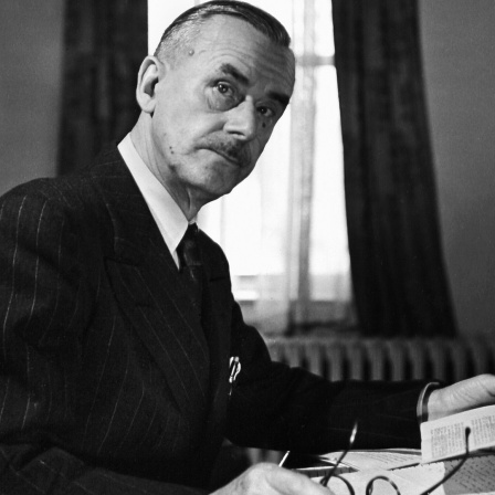Der Schriftsteller Thomas Mann.
