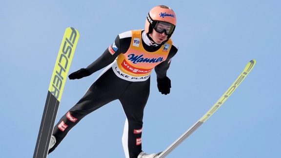 Sportschau Wintersport - Skispringen Der Männer In Lake Placid - Der Zweite Durchgang