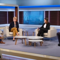 Die Runde bei ANNE WILL | Bild: NDR/Wolfgang Borrs