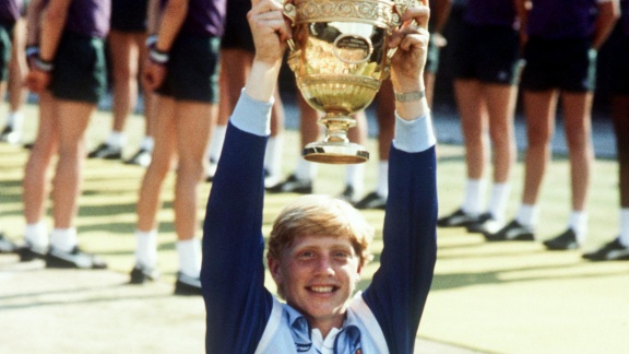 Sportschau - Becker In Wimbledon - Der Historische Sieg Vor 40 Jahren