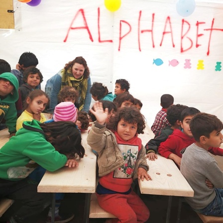 Desolate Zustände im Libanon: Münchner Verein Zeltschule unterrichtet 17.000 syrische Flüchtlingskinder