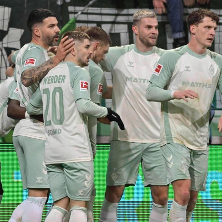 Werder bejubelt die Führung