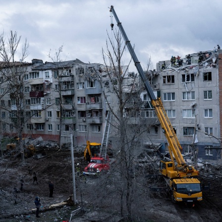 Raketenangriffe auf Slowjansk