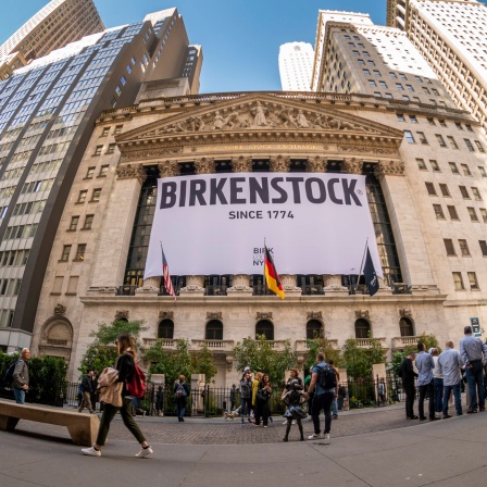 Birkenstock an der New Yorker Börse