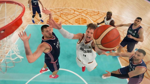 Sportschau Olympia 2024 - Basketball: Deutschland Gegen Serbien - Die Zusammenfassung