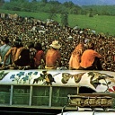 Festivalbesucher in Woodstock, 1969