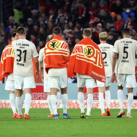 Enttäuschte Union-Spieler nach der Niederlage in Freiburg