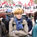 Streik in Frankreich – Proteste in Paris © picture alliance/dpa/MAXPPP/Lp/Olivier Arandel