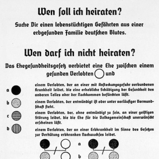 Bildtafel &#034;Wen soll ich heiraten?&#034;: