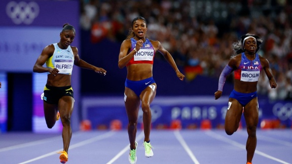 Sportschau Olympia 2024 - Leichtathletik: Das 200m-finale Der Frauen