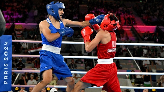 Sportschau Olympia 2024 - Boxen - Die Zusammenfassung Des Halbfinals Von Imane Khelif