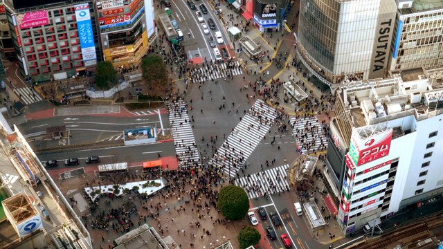 Shibuya Kreuzung.