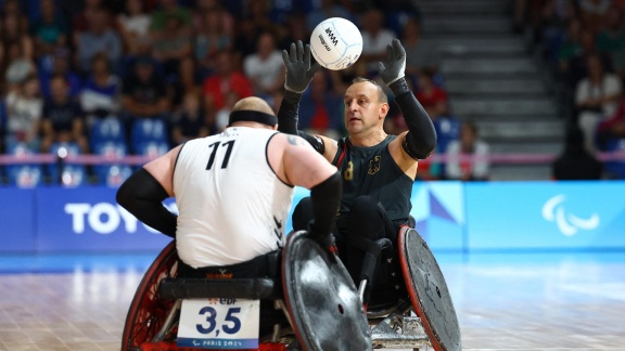 Sportschau Paralympics 2024 - Rollstuhl Rugby: Ger - Den Im Re-live