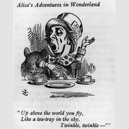 Illustration aus "Alice im Wunderland"
