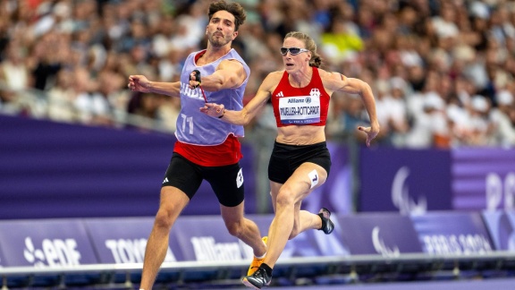 Sportschau Paralympics 2024 - Müller-rottgardt Sprintet Ins 100-meter-finale