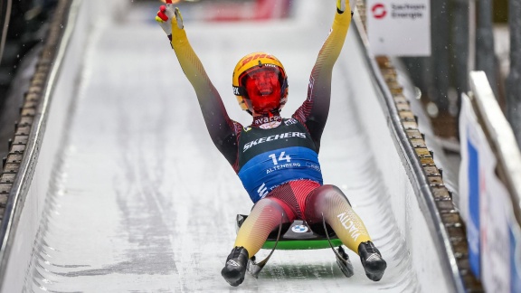 Sportschau Wintersport - Große Emotionen Bei Taubitz Und Loch - Enttäuschung Bei Den Doppelsitzern