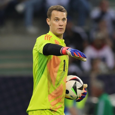 Torhüter Manuel Neuer bei einem Testspiel der deutschen Nationalmannschaft