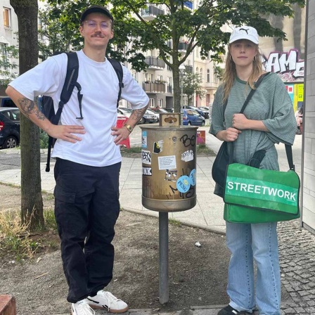 Die Streetworker sind in Tempelhof-Schöneberg unterwegs.